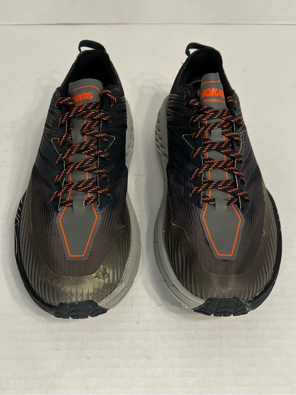 Hoka One One Speedgoat 4 in Dark Gull Grey / Anthracite Size 11 2E wide - Picture 2 of 11